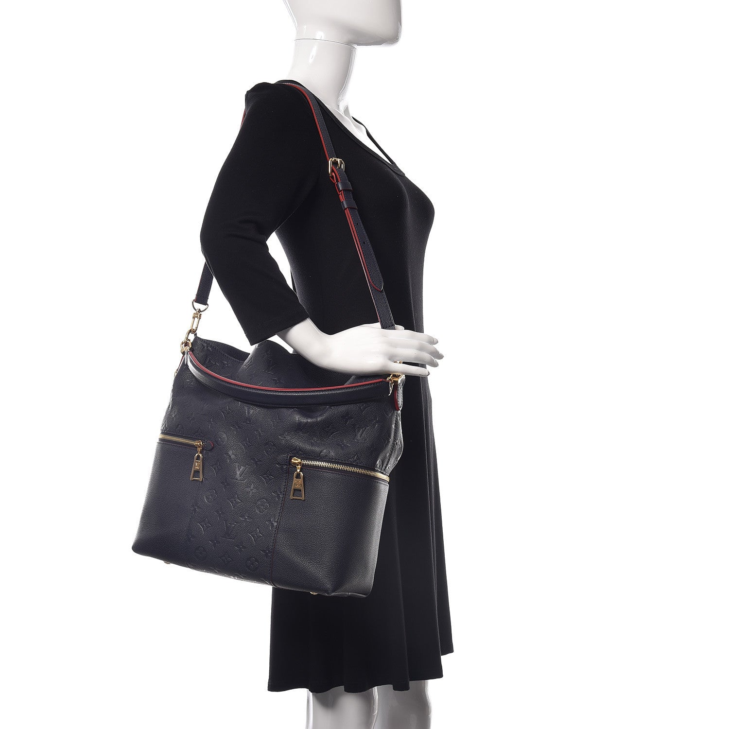 Louis Vuitton Empreinte Melie Marine Rouge 3 of 16