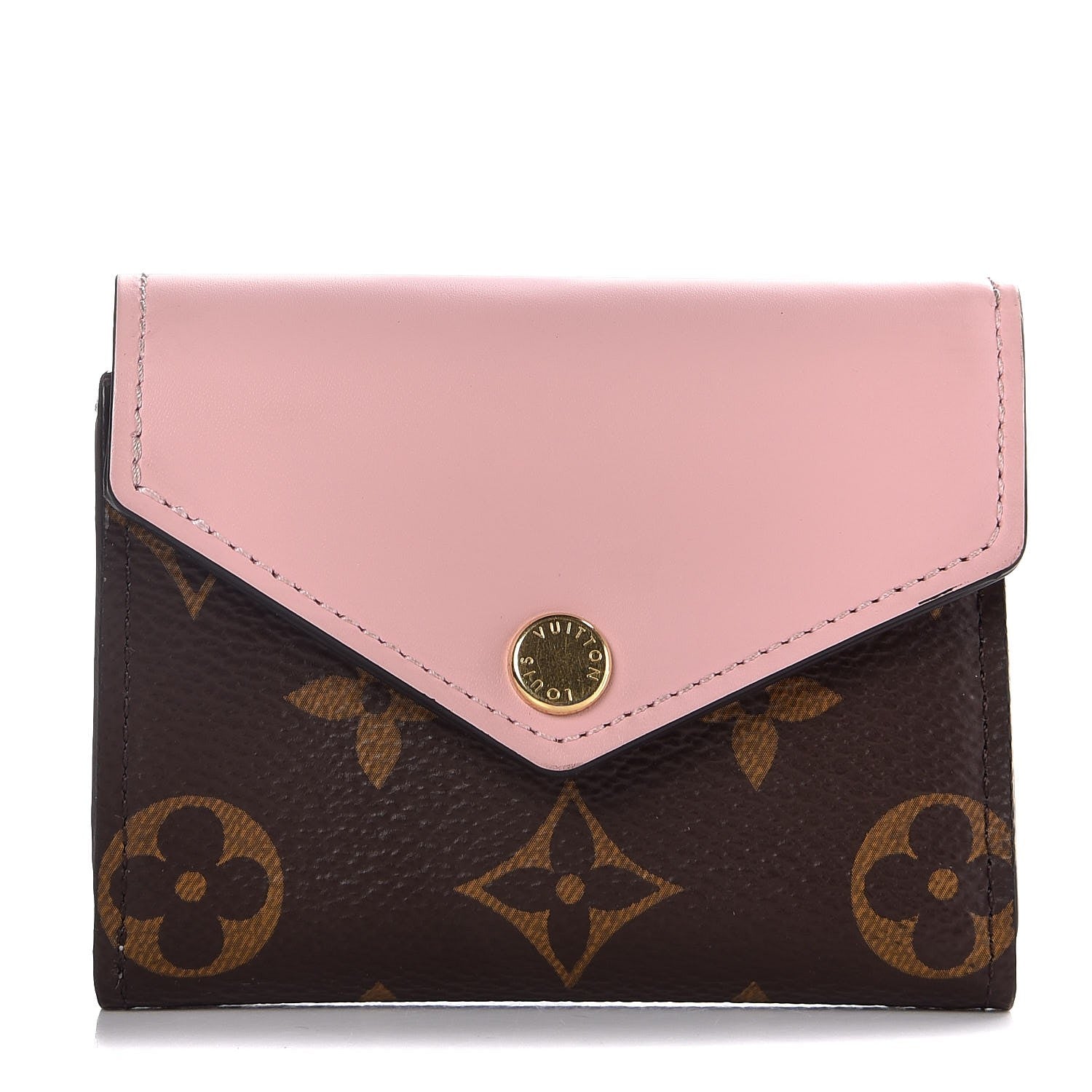 Louis Vuitton Monogram Zoe Wallet Rose Ballerine 1 of 9