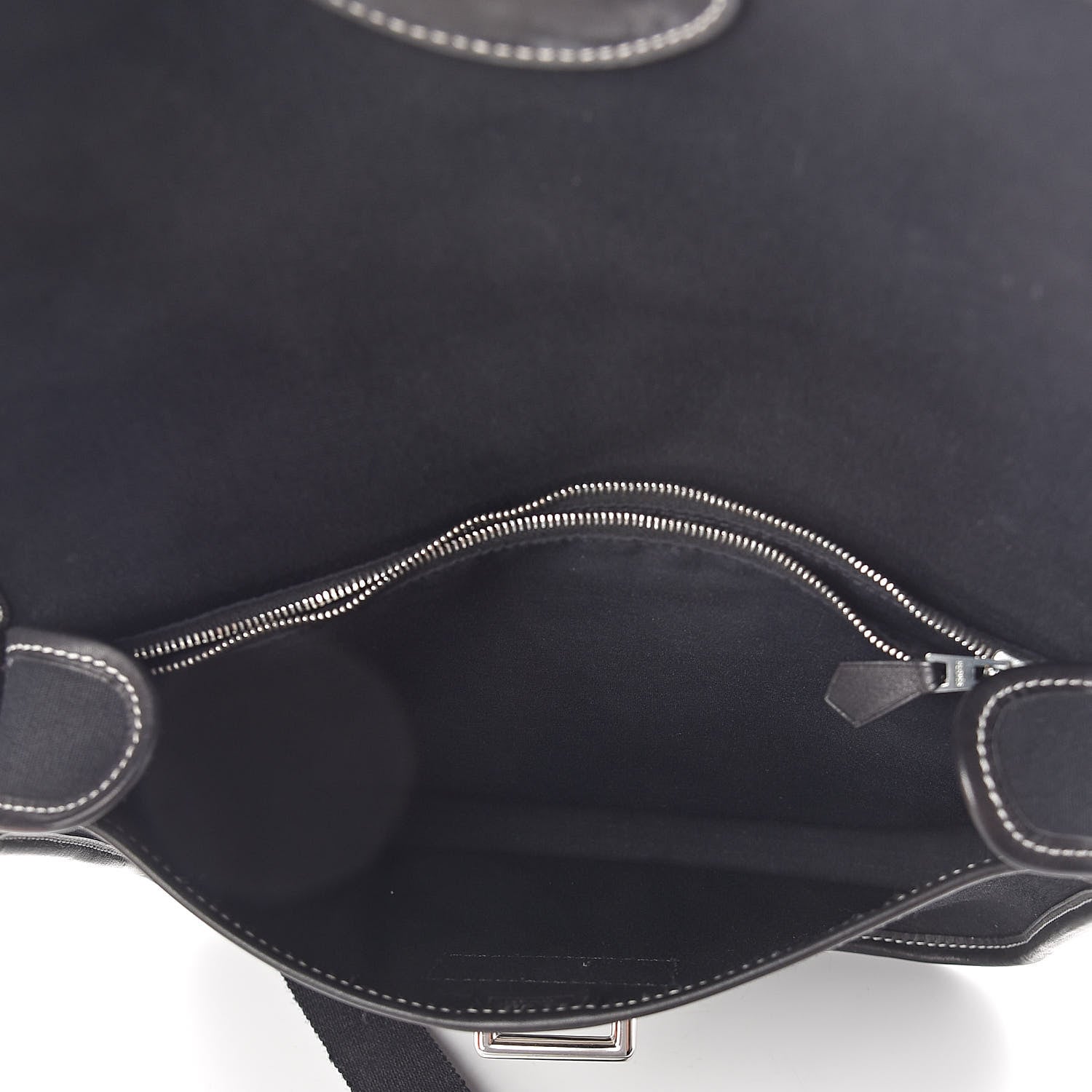 Hermes Toile Officier Mini Buenaventura Messenger Black 5 of 10
