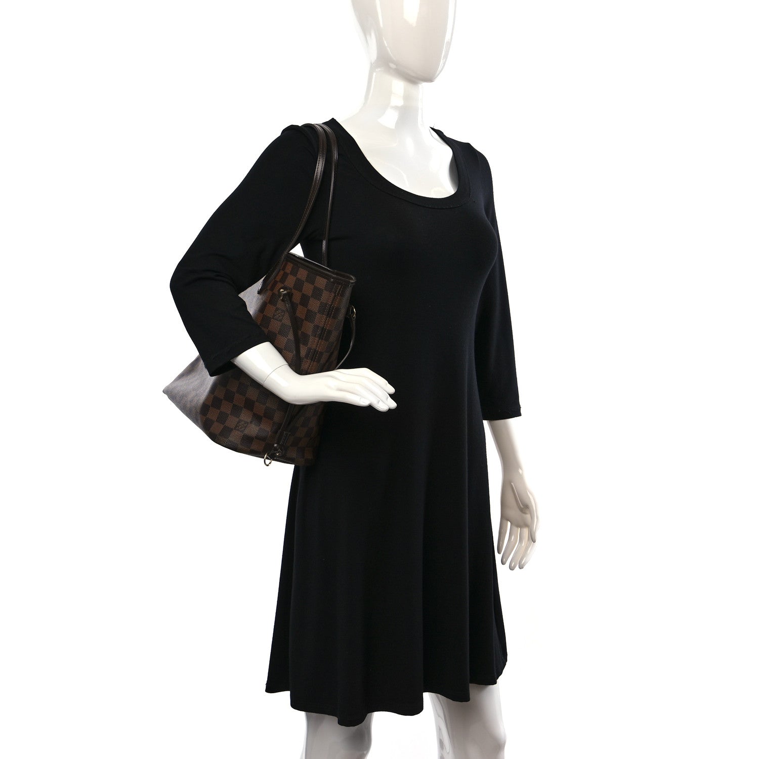 Louis Vuitton Damier Ebene Neo Neverfull MM 2 of 19