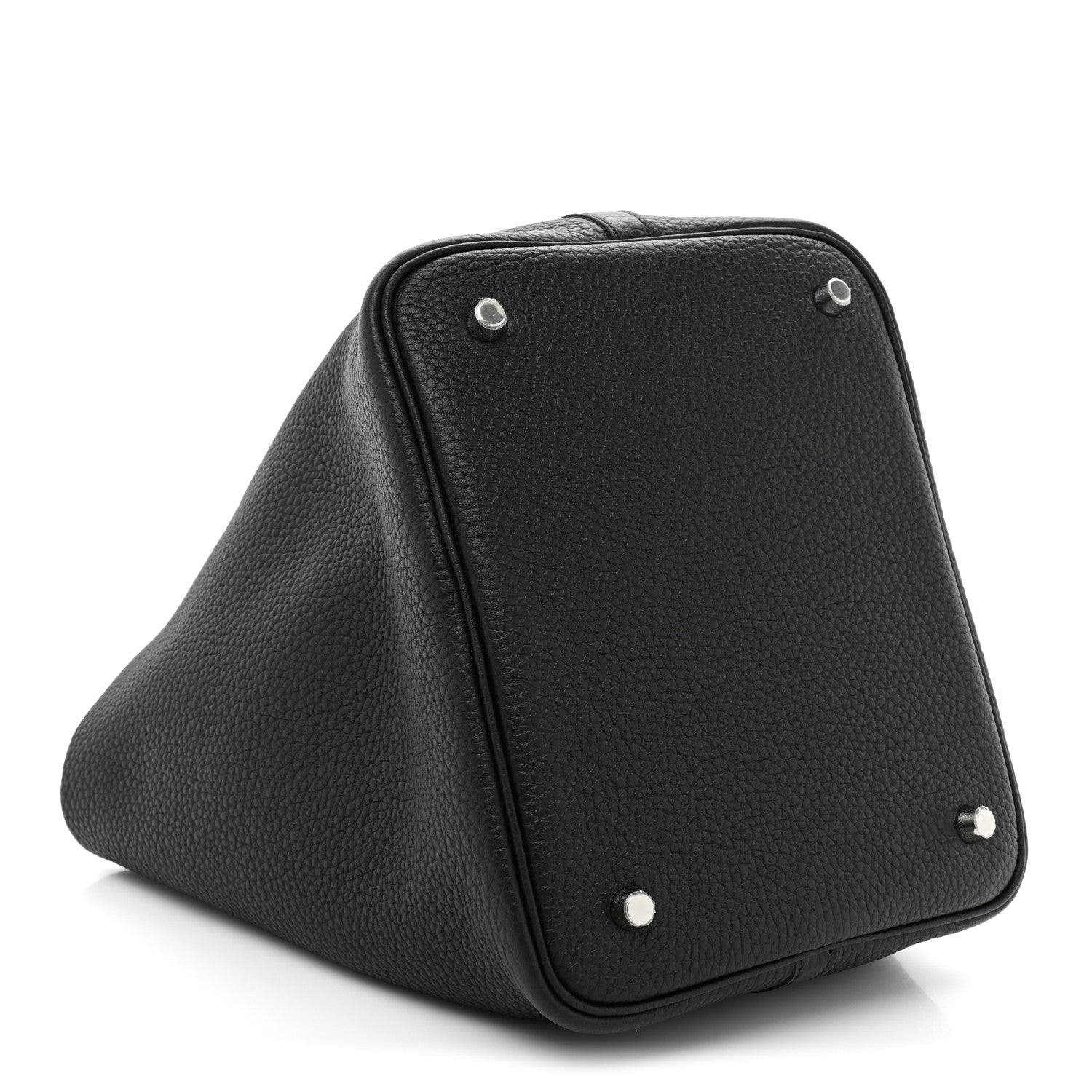 Hermes Taurillon Clemence Picotin Lock 22 MM Black 4 of 14