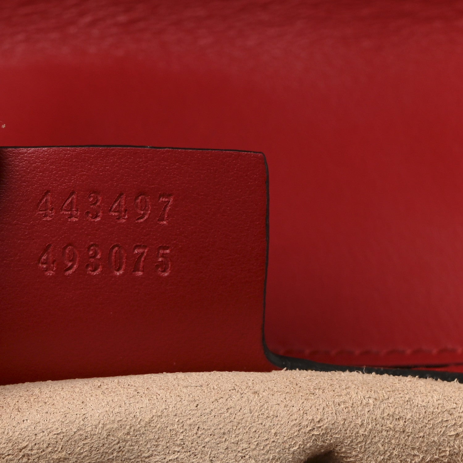 Gucci Calfskin Matelasse Small GG Marmont Shoulder Bag Hibiscus Red 7 of 10