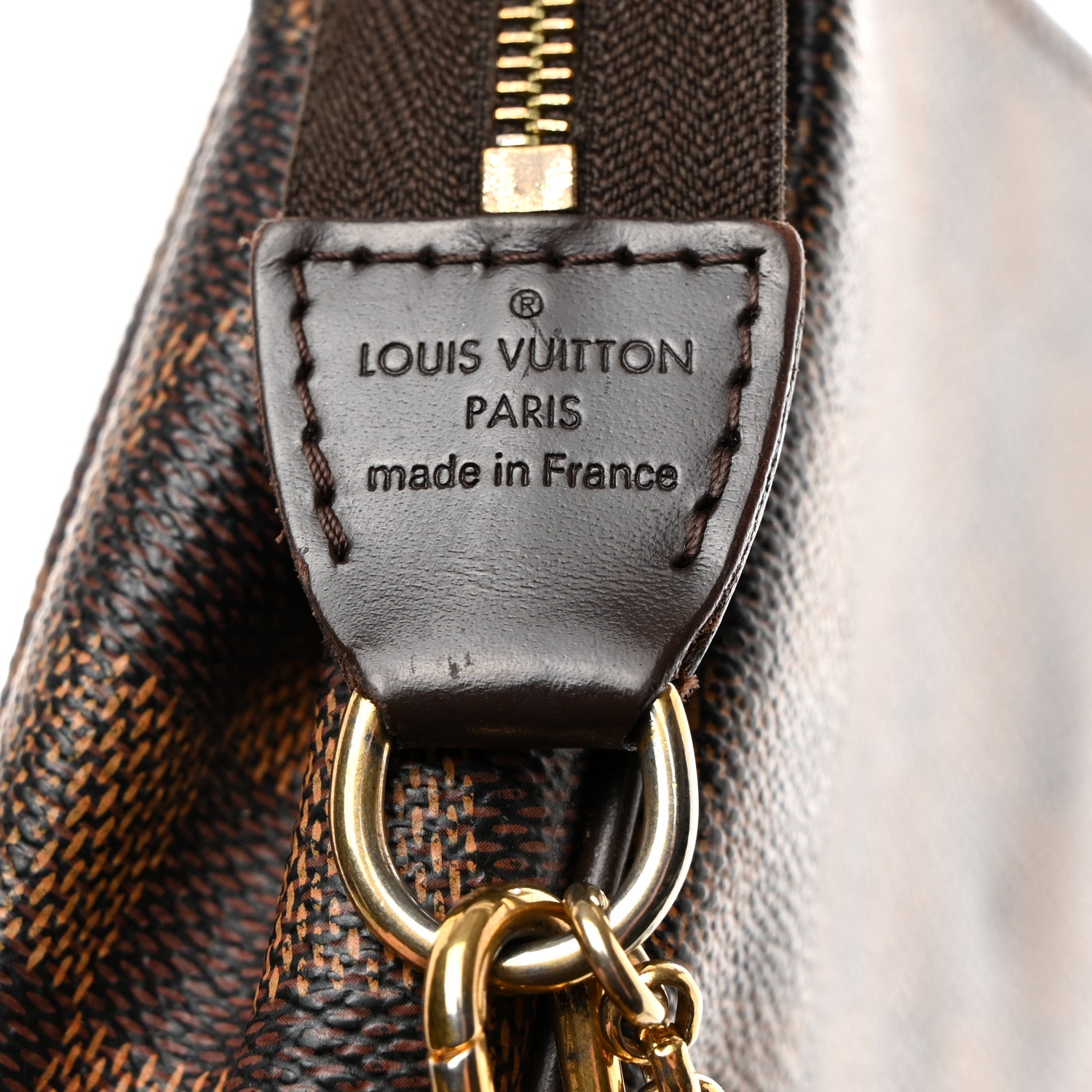 Louis Vuitton Damier Ebene Eva Clutch 6 of 11