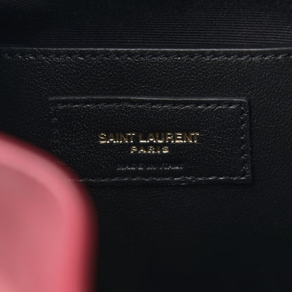 Saint Laurent Smooth Calfskin Medium Talitha Bucket Bag Amaretto 6 of 9