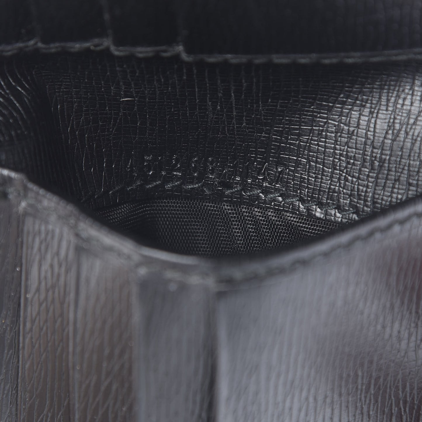 Shangai Calfskin Kingsnake Bi-Fold Wallet Black