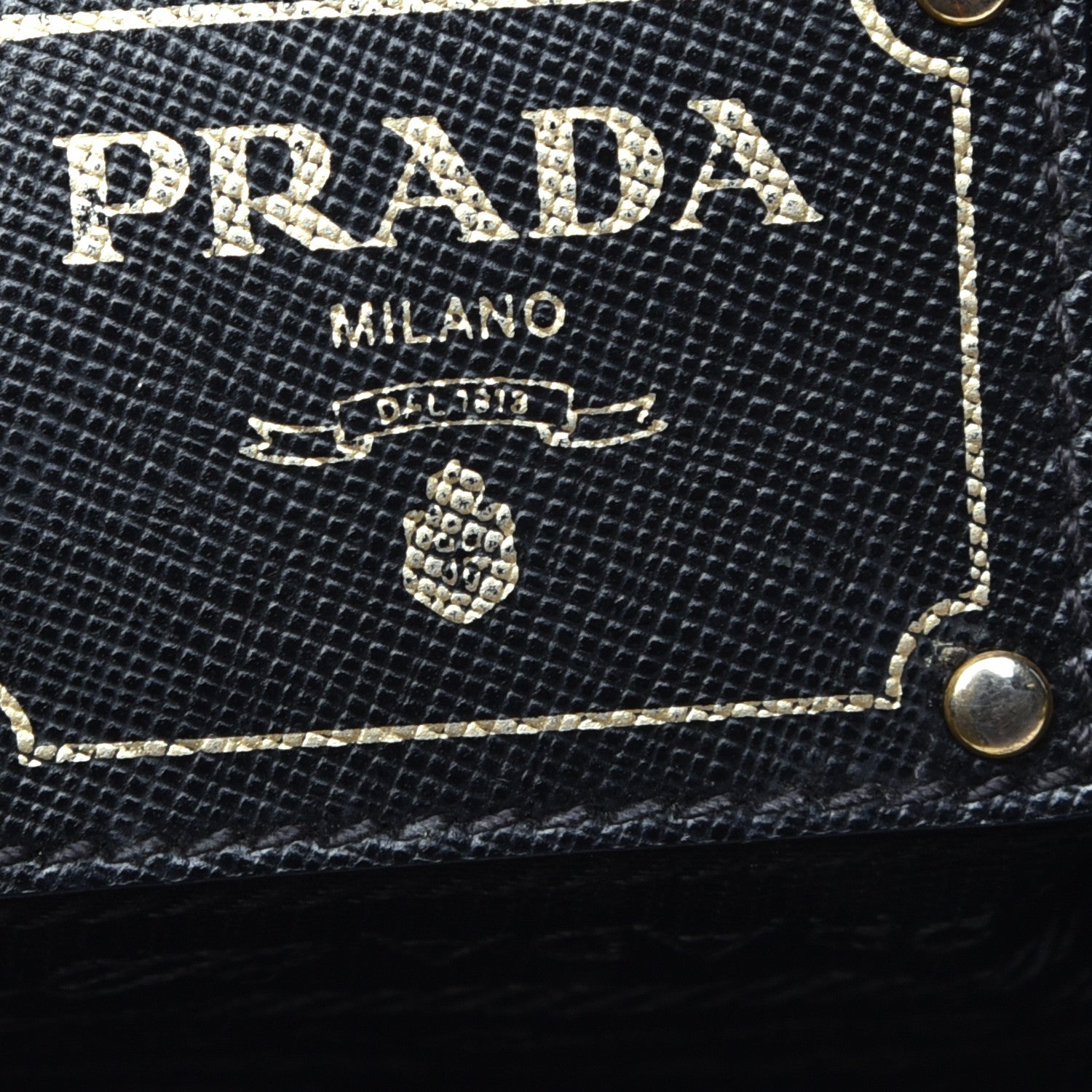 Prada Tessuto Nylon Saffiano Tote Black 6 of 8