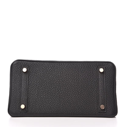 Hermes Togo Birkin 25 Black 6 of 28