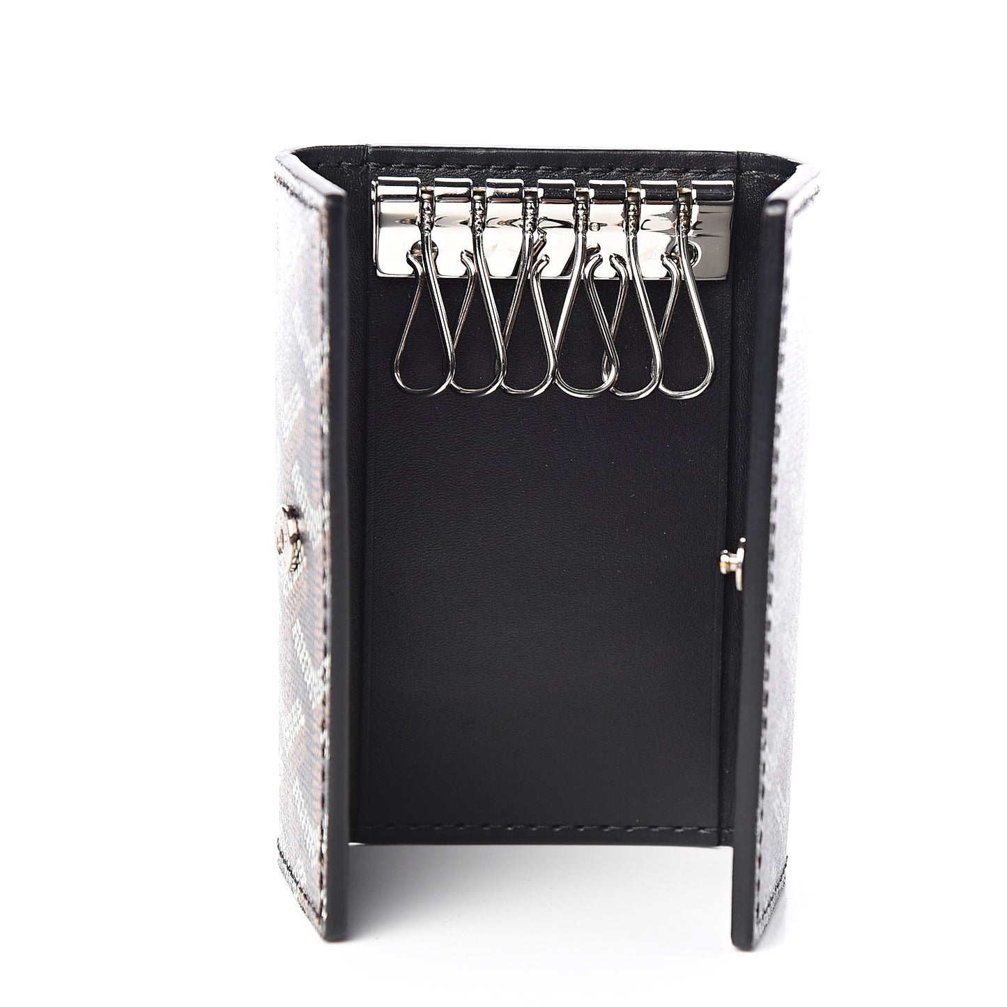 Goyardine Saint Michel 6 Key Holder Black