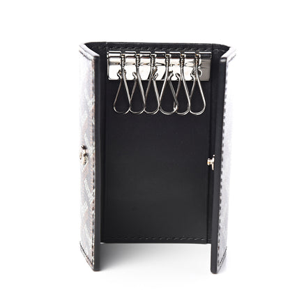 Goyard Goyardine Saint Michel 6 Key Holder Black 4 of 7