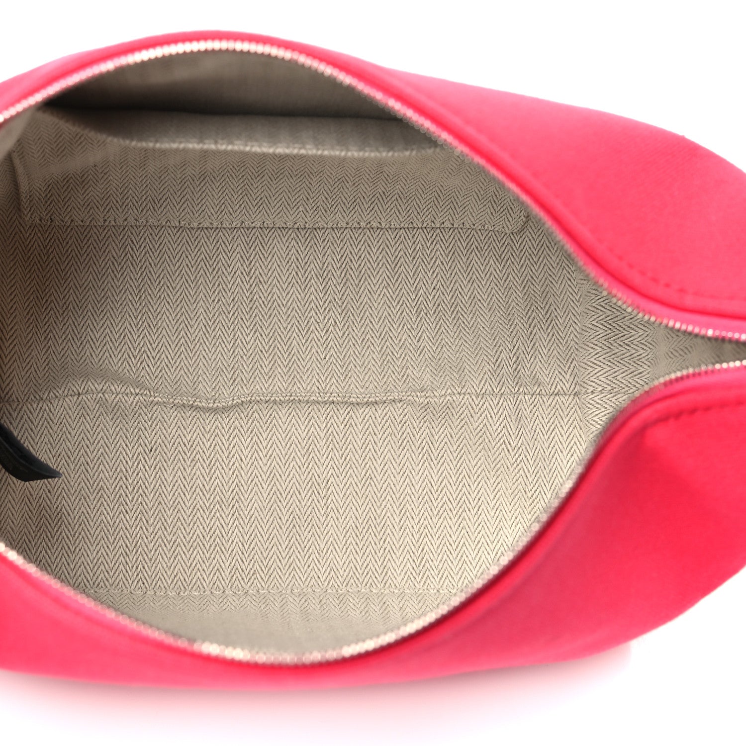Hermes Canvas Small Bride-A-Brac Pouch Hibiscus 5 of 9