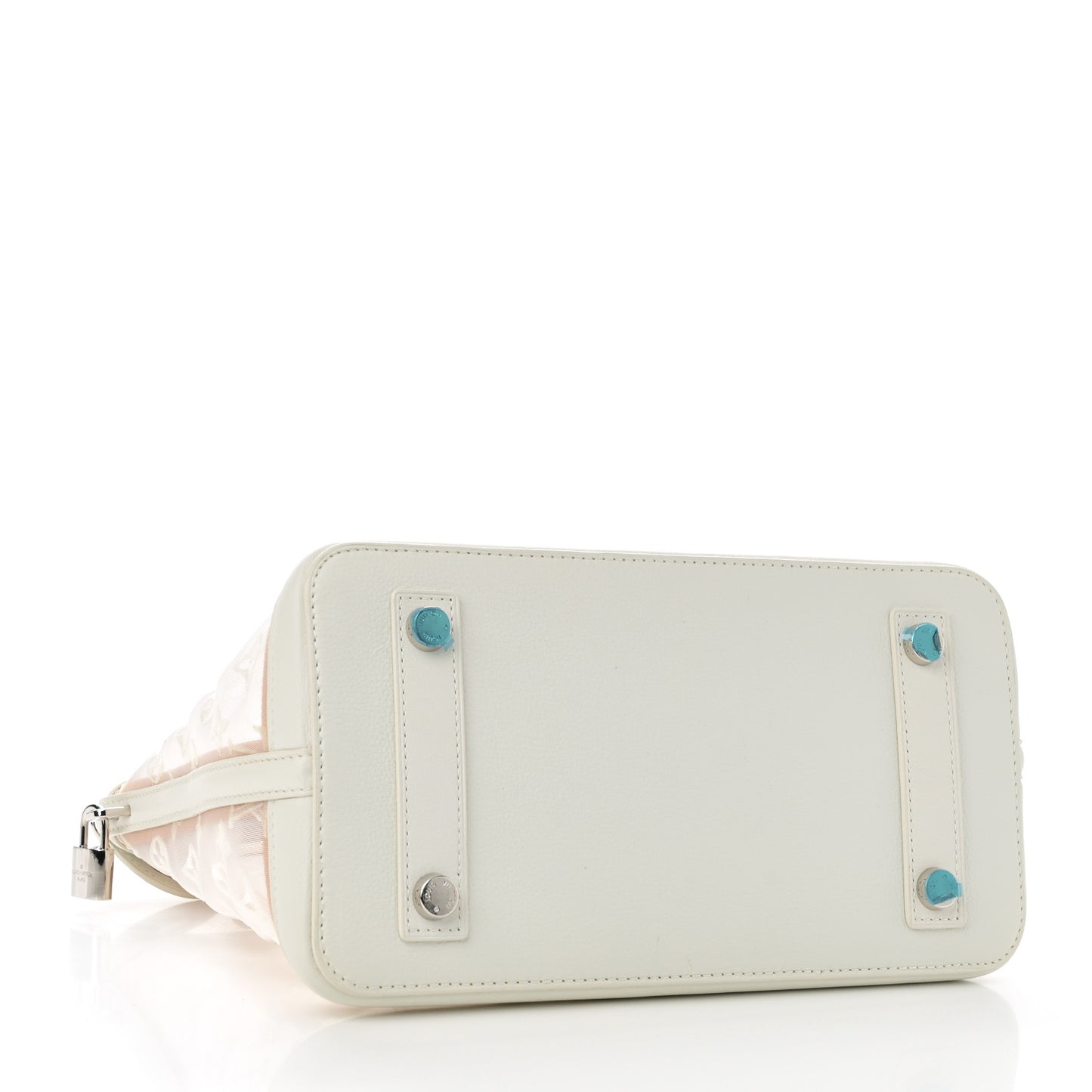 Monogram Transparence Lockit White