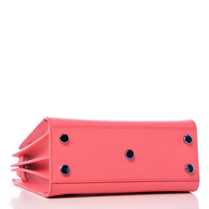 Saint Laurent Grained Calfskin Nano Sac De Jour Coral 4 of 8