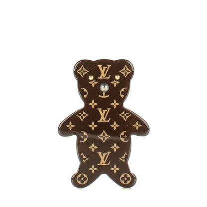 Louis Vuitton Teddy Bear Nonours Pin Brooch 1 of 5