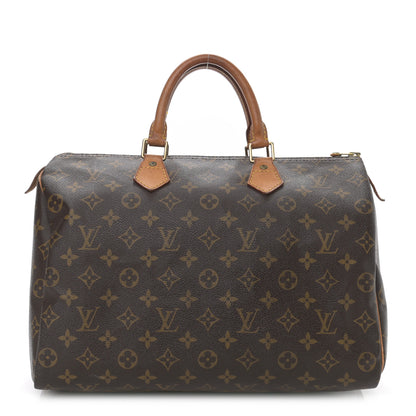 Louis Vuitton Monogram Speedy 35 1 of 14