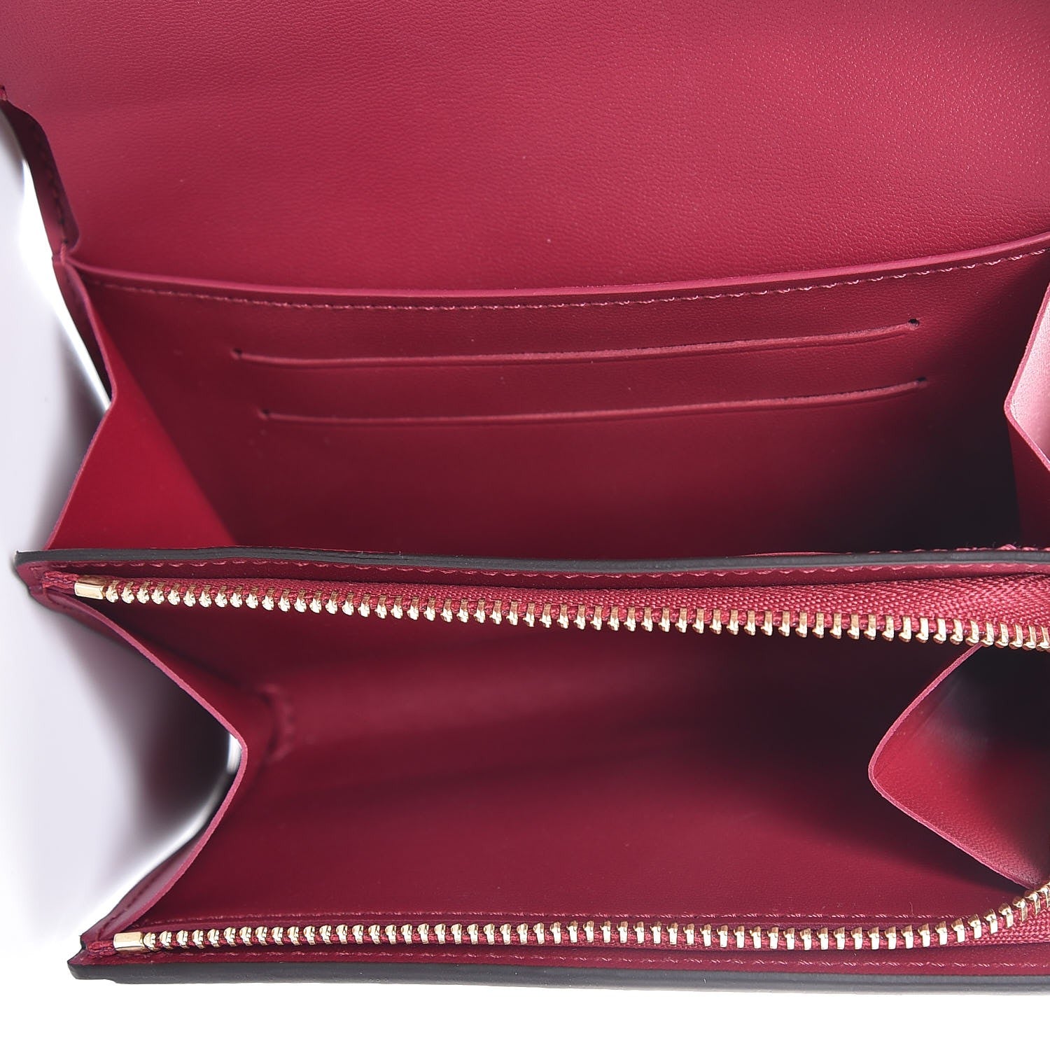 Louis Vuitton Monogram Flore Compact Wallet Fuchsia 5 of 7