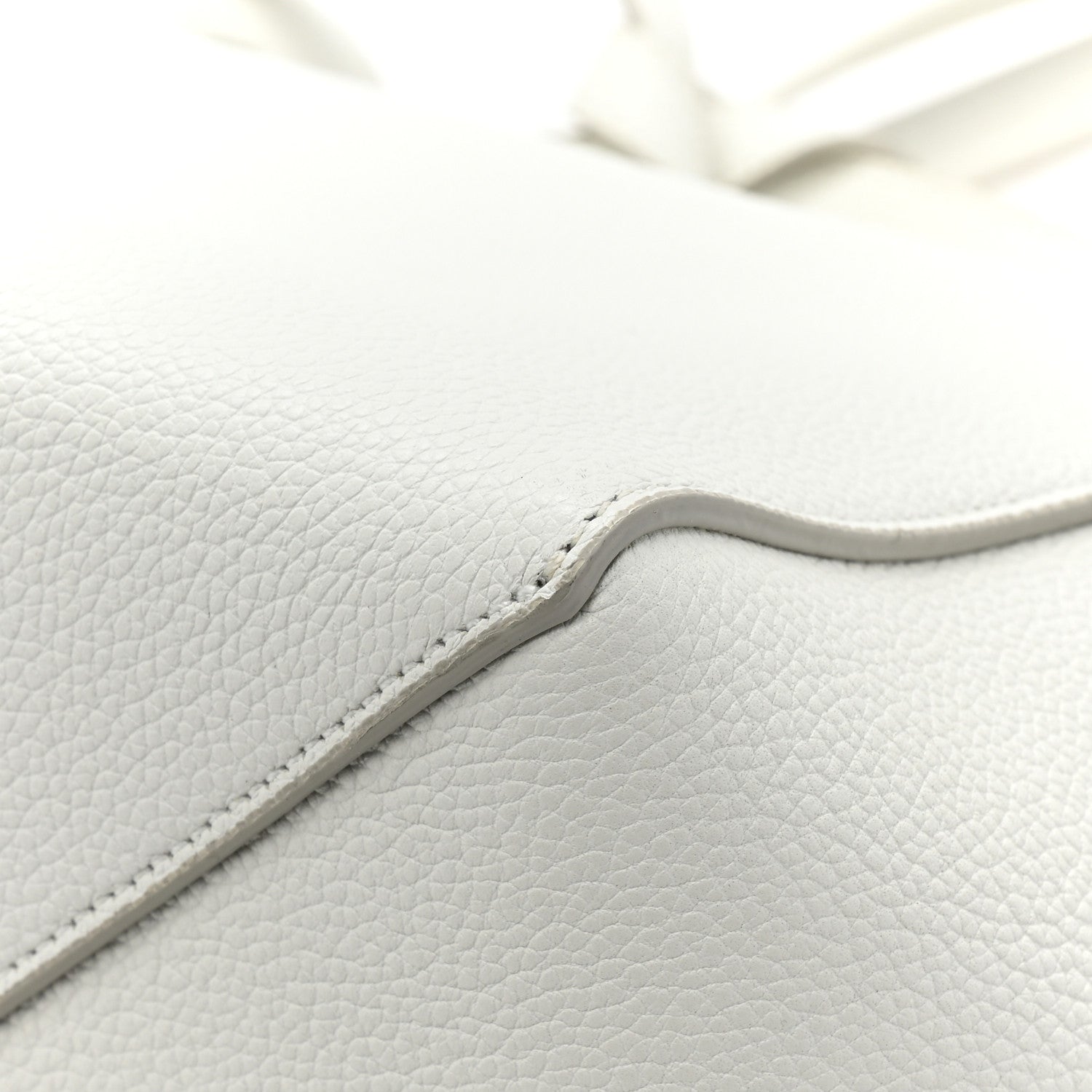 Celine Soft Grained Calfskin Small Belt Cabas Phantom Mineral 11 of 14