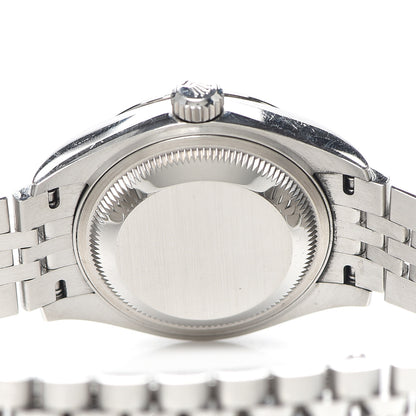 Rolex Stainless Steel 18K White Gold Diamond Mother of Pearl 28mm Oyster Perpetual Datejust Watch 279174 4 of 6