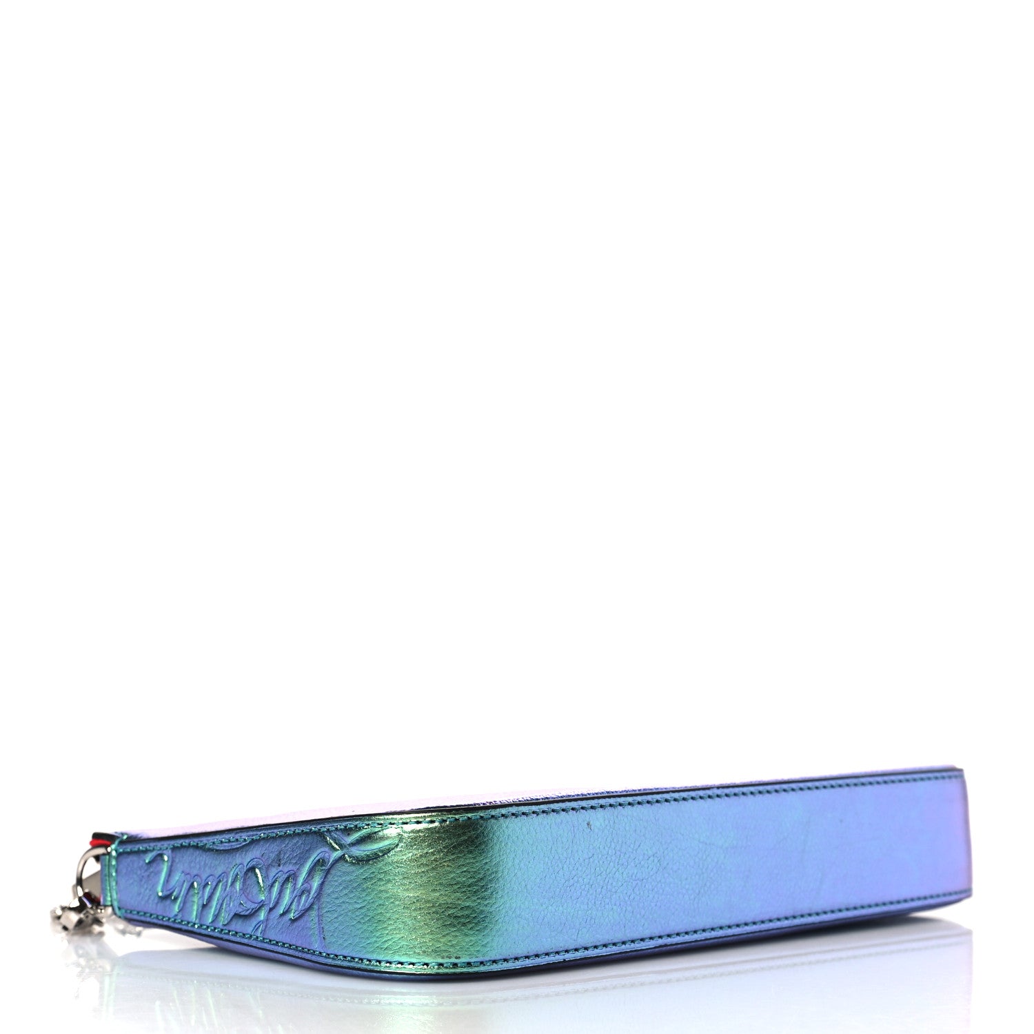 Christian Louboutin Iridescent Calfskin Loubila Chain Clutch Multicolor 3 of 8