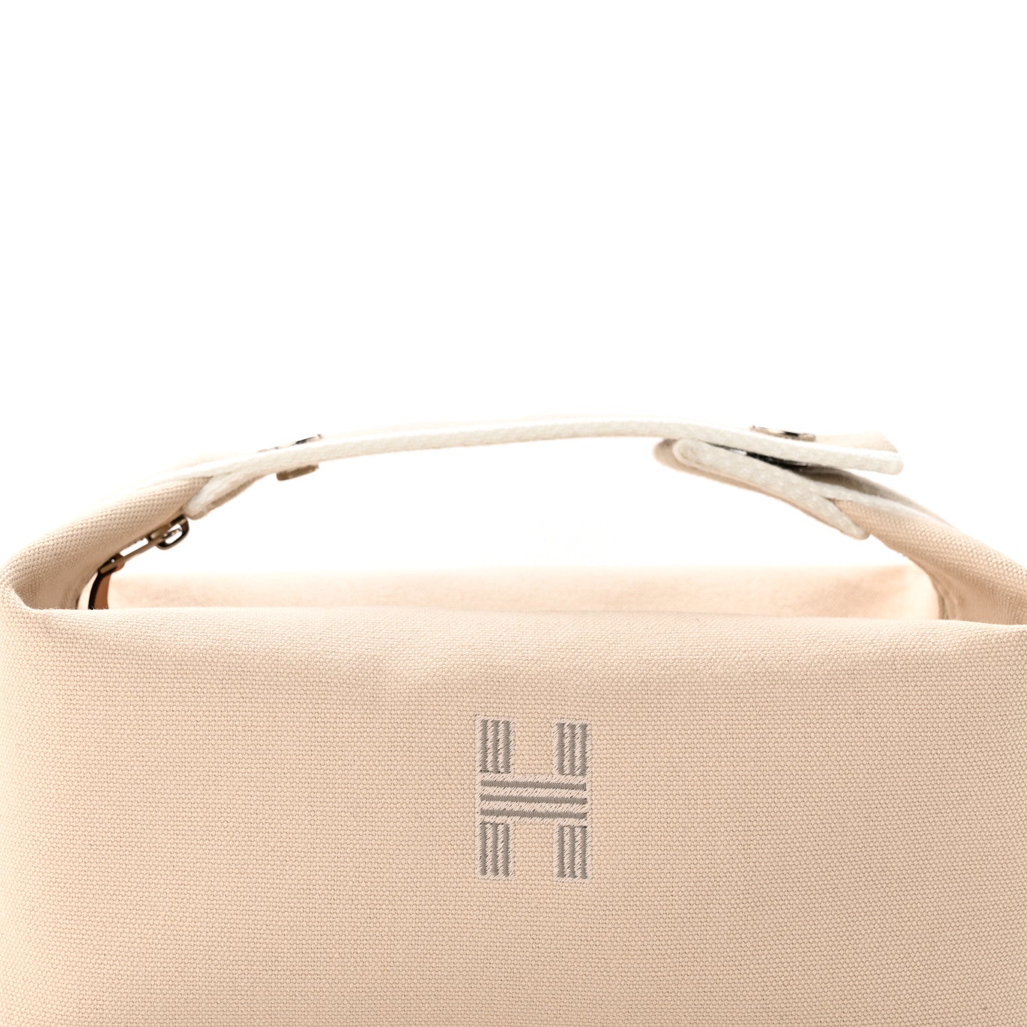 Hermes Canvas Small Bride-A-Brac Pouch Natural 7 of 12