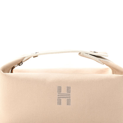 Hermes Canvas Small Bride-A-Brac Pouch Natural 7 of 12