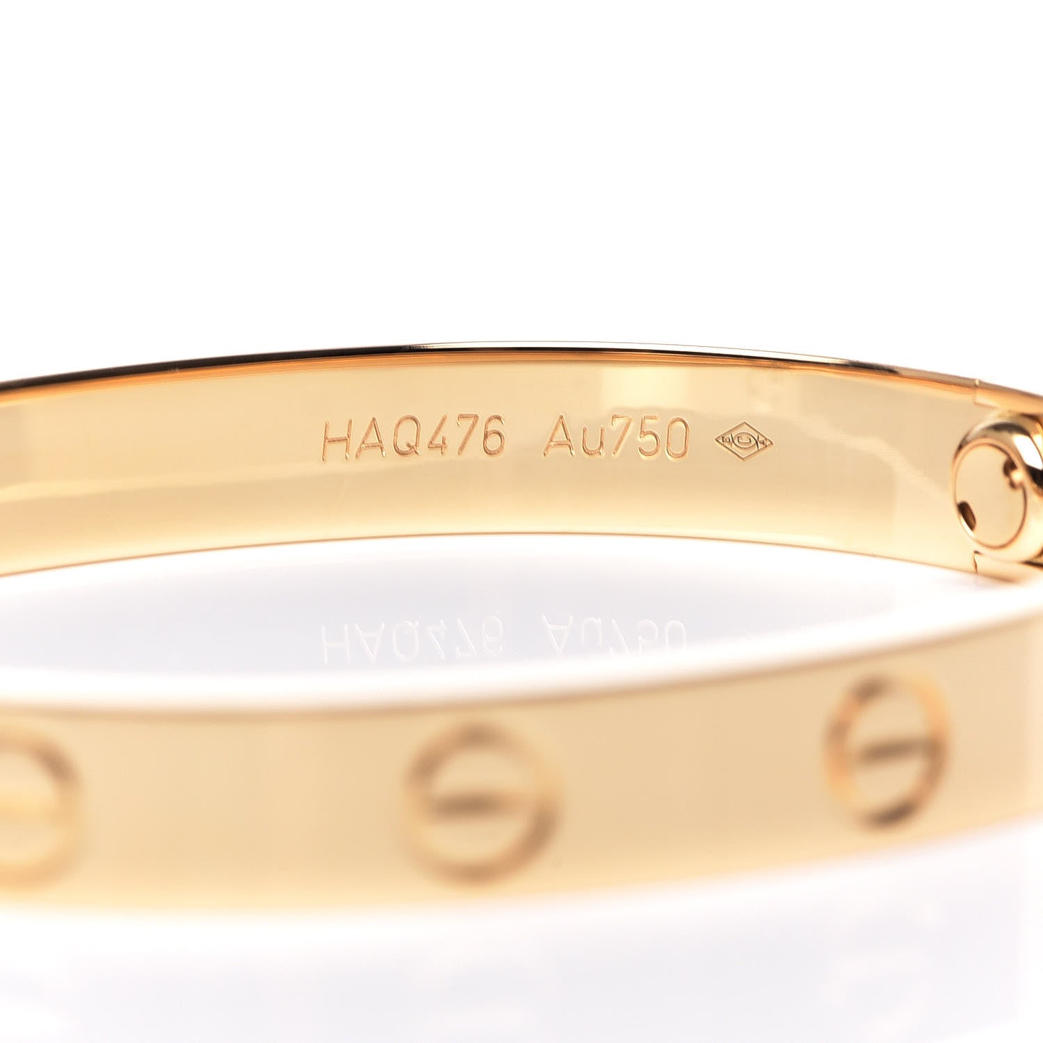 Cartier 18K Yellow Gold LOVE Bracelet 15 5 of 7