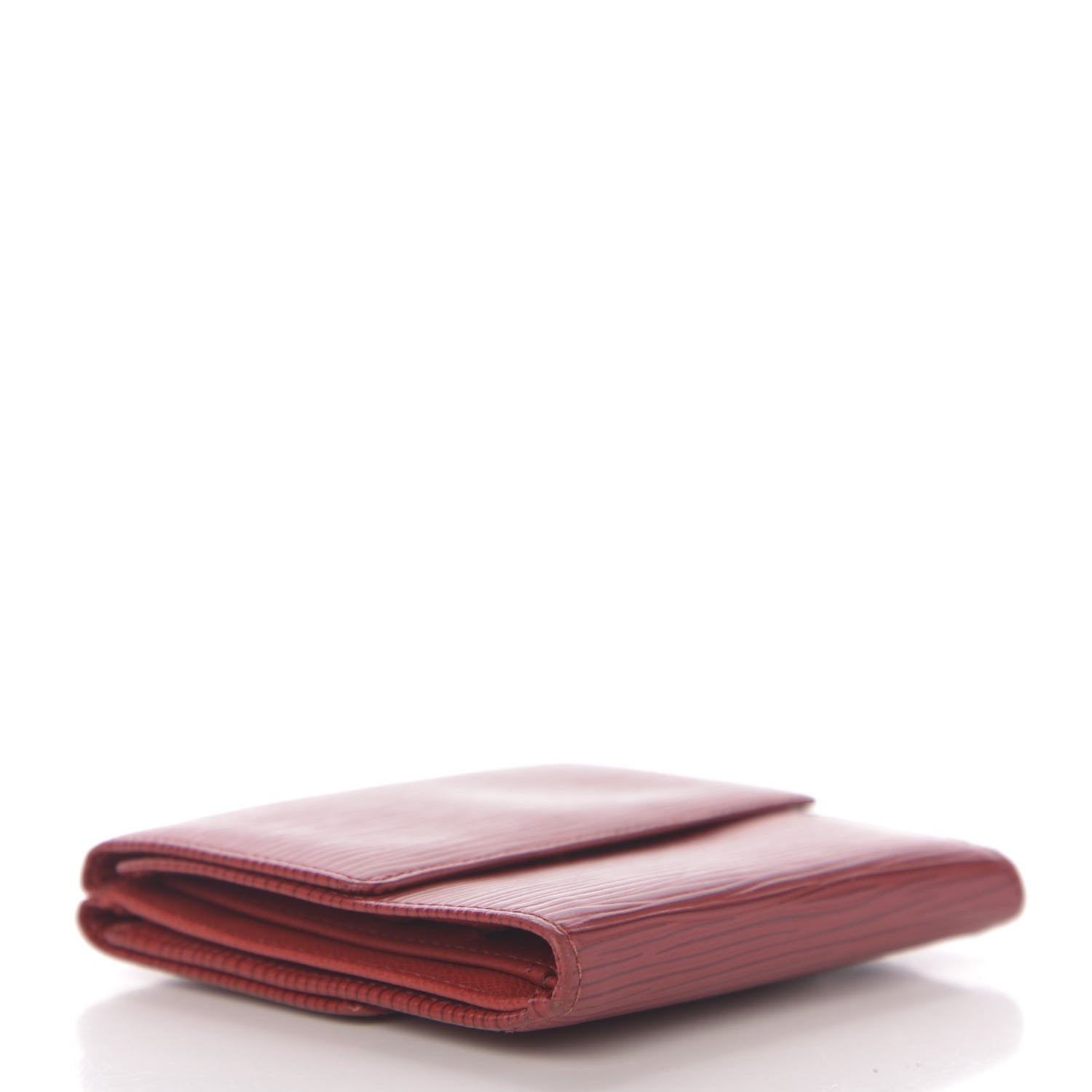 Louis Vuitton Epi Elise Wallet Castillan Red 4 of 8