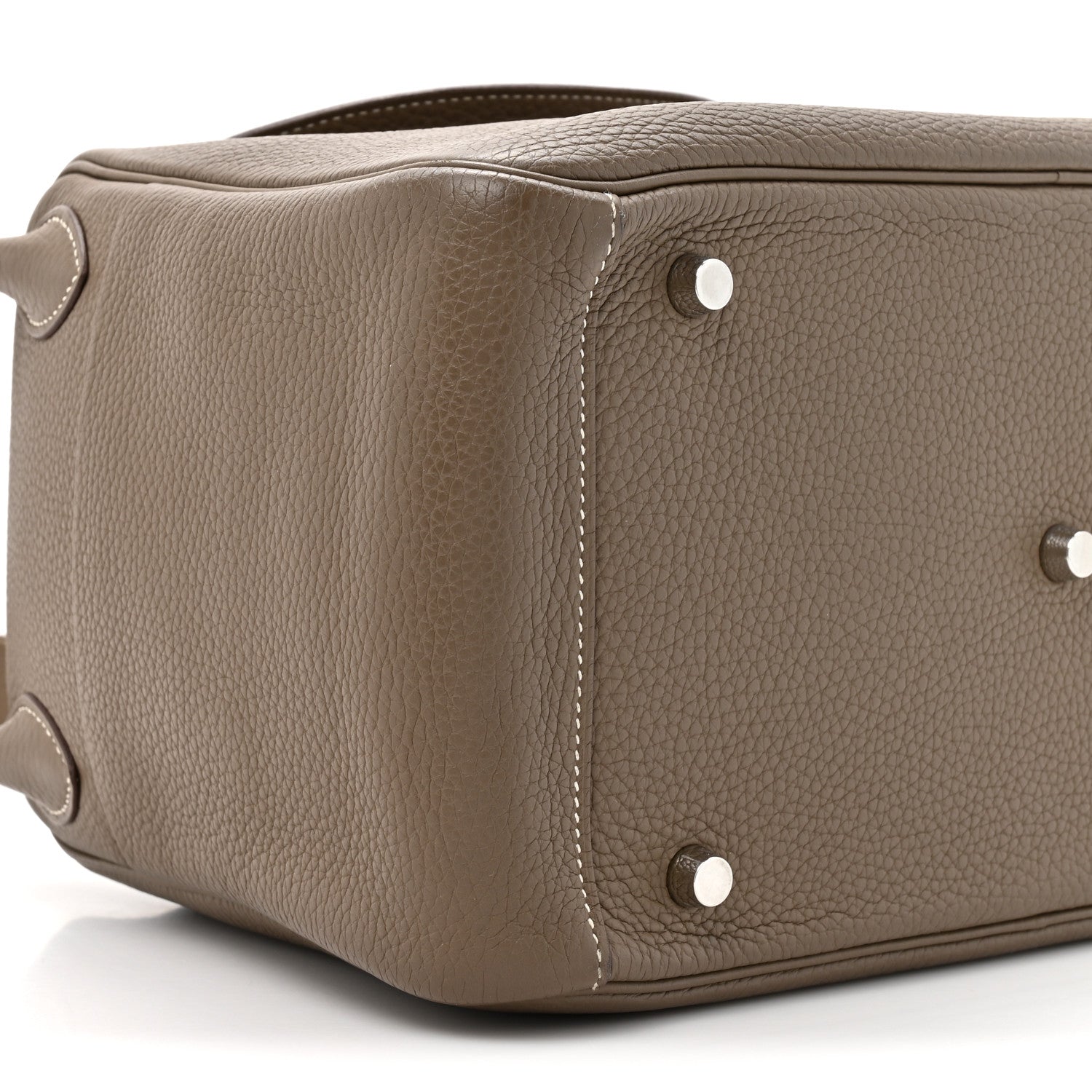 Hermes Taurillon Clemence Lindy 30 Etoupe 10 of 11