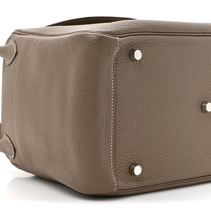 Hermes Taurillon Clemence Lindy 30 Etoupe 10 of 11
