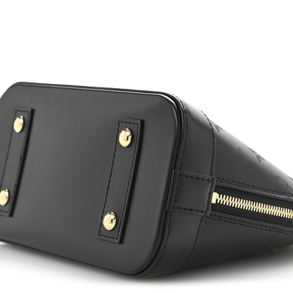 Louis Vuitton Monogram Ink Alma BB Black 8 of 9
