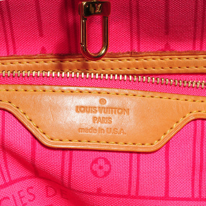 Louis Vuitton Monogram Roses Neverfull MM 6 of 7