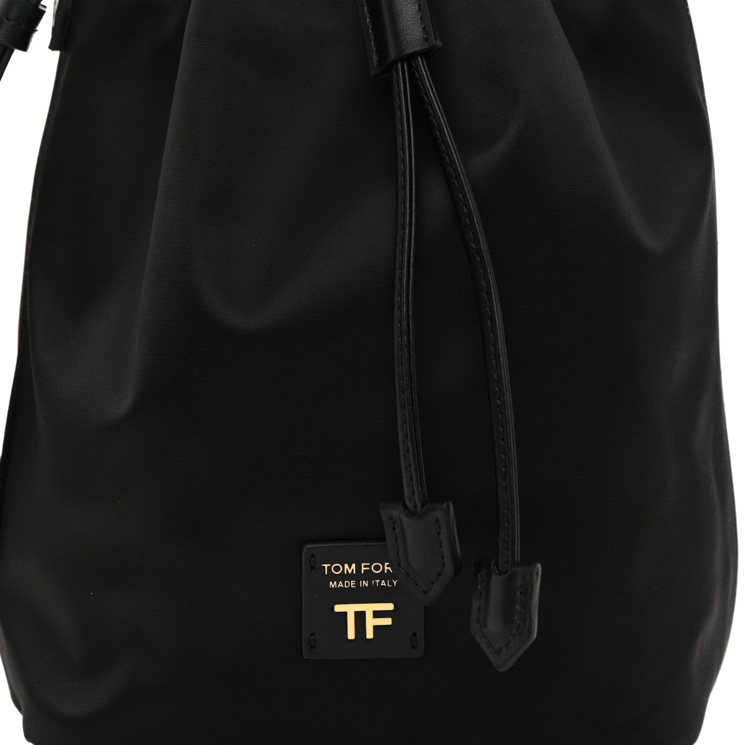 Tom Ford Nylon Small Disco Bucket Bag Black 8 of 10