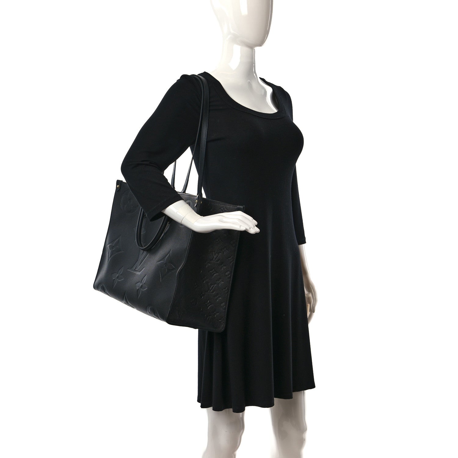 Louis Vuitton Empreinte Monogram Giant Onthego GM Black 2 of 10