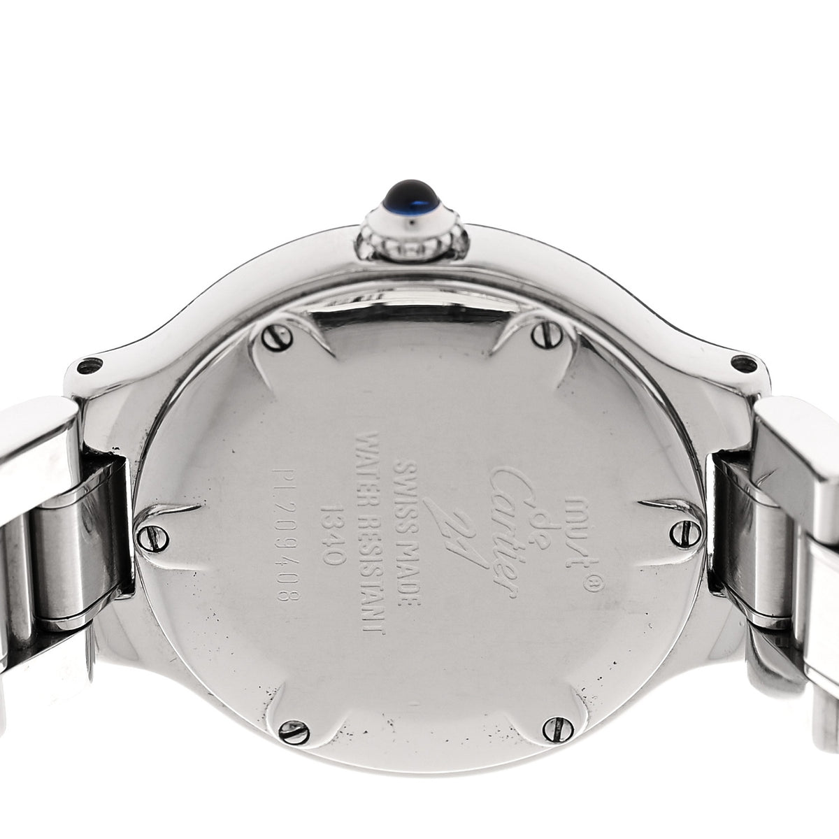 Cartier Stainless Steel 28mm Must De 21 Quartz Watch 4 of 4