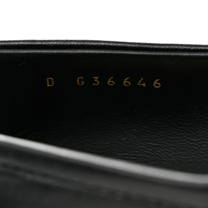 Chanel Lambskin Quilted CC Turnlock Loafers 38 Black 8 of 9
