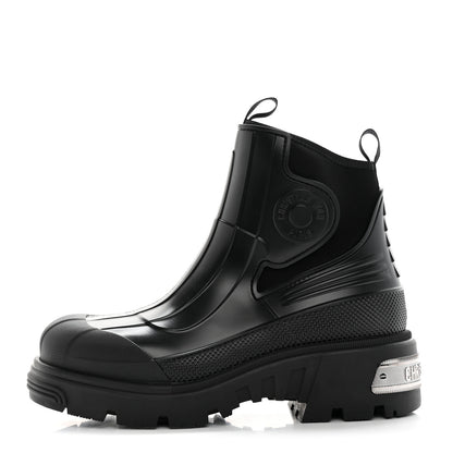 Christian Dior Neoprene Rubber Dior Genesis 30mm Ankle Boots 37 Black 1 of 11