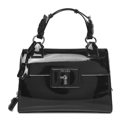 Prada Spazzolato Doctor Bag Black 1 of 9