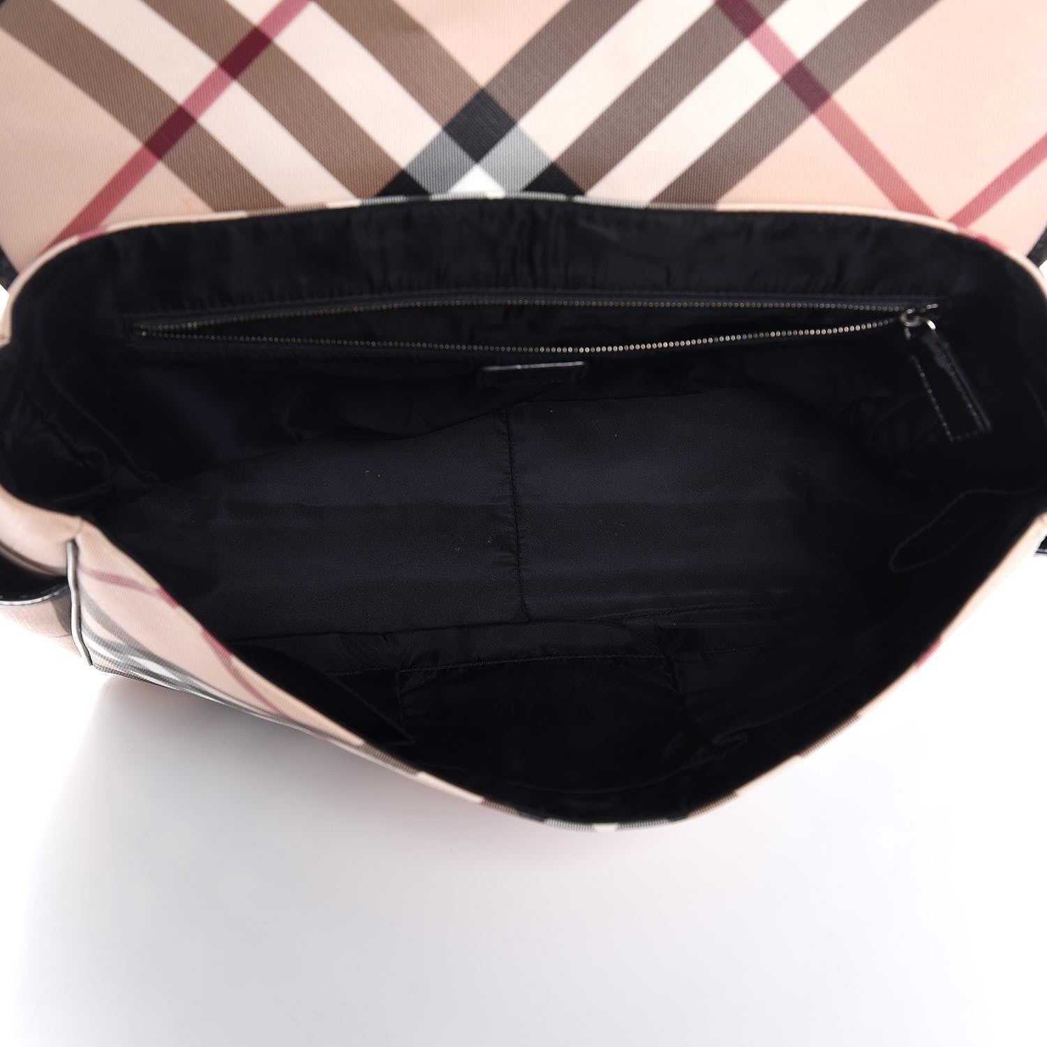 Burberry Nova Check Diaper Messenger Bag 5 of 13