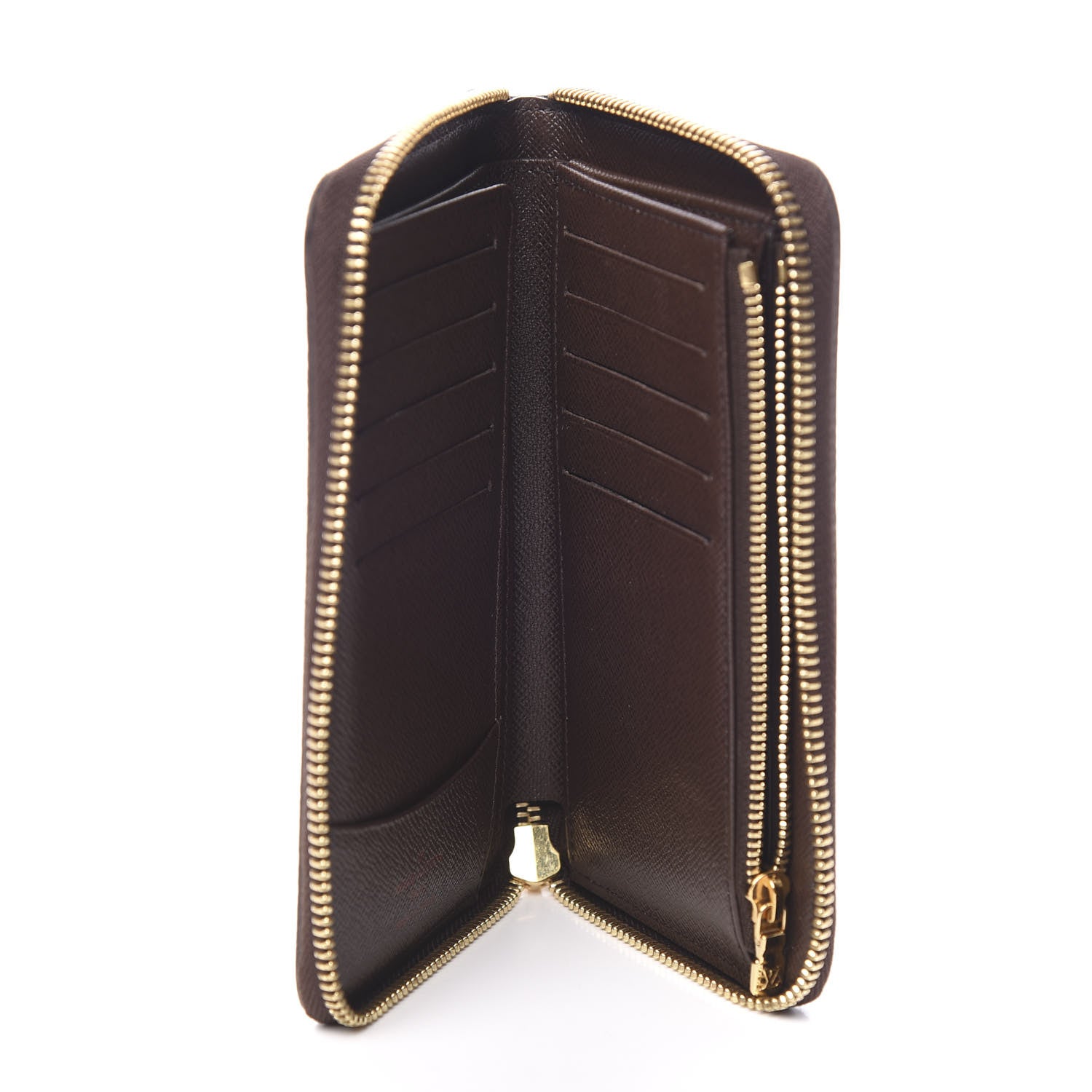 Louis Vuitton Damier Ebene Zippy Compact Wallet 4 of 5