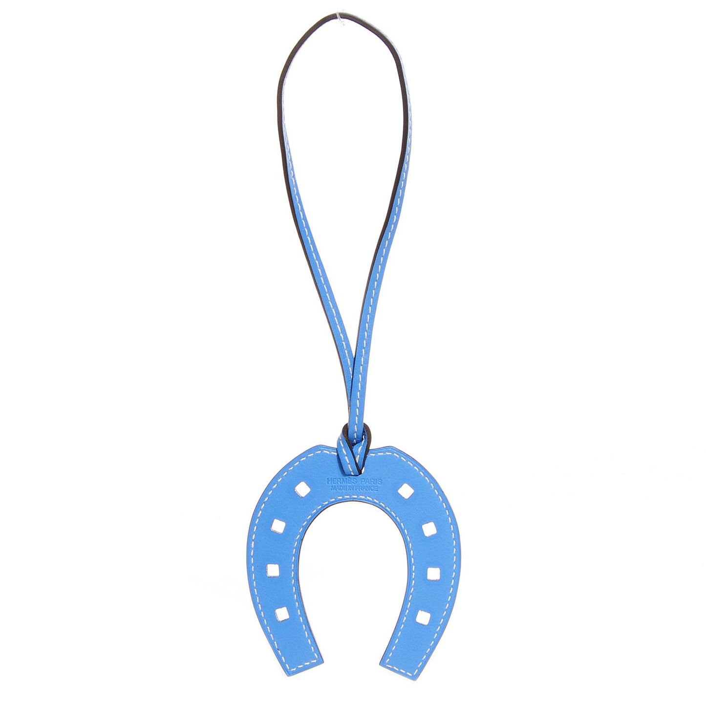 Swift Paddock Horseshoe Bag Charm Bleu Paradis