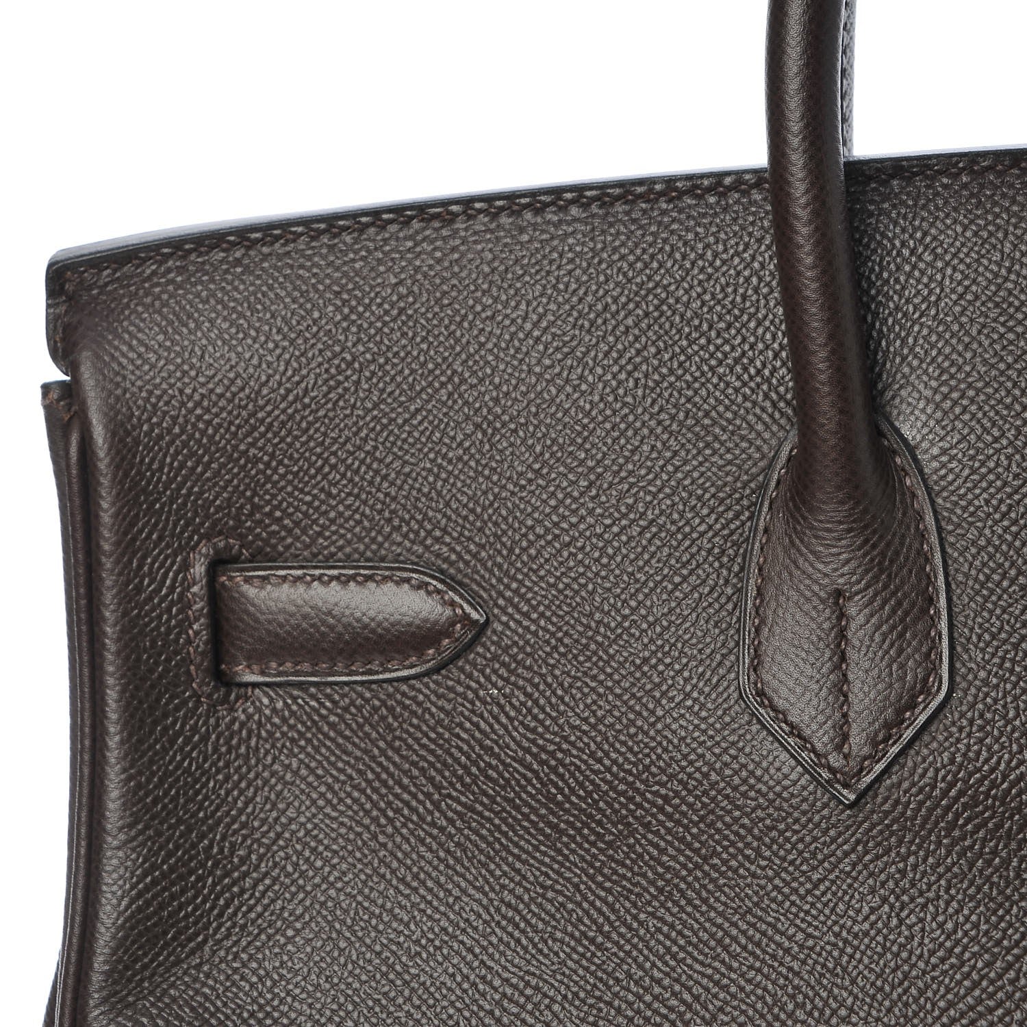Hermes Courchevel Birkin 35 Chocolate 28 of 33