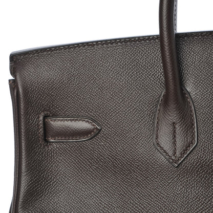 Hermes Courchevel Birkin 35 Chocolate 28 of 33