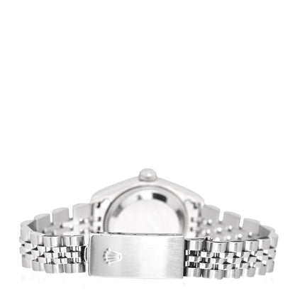 Rolex Stainless Steel 18K White Gold 26mm Oyster Perpetual Datejust Watch Silver 79174 3 of 4