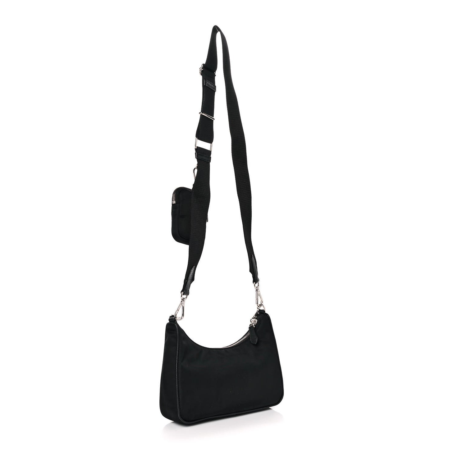 Nylon Re-Edition 2005 Shoulder Bag Black