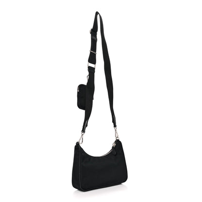 Prada Nylon Re-Edition 2005 Shoulder Bag Black 3 of 9