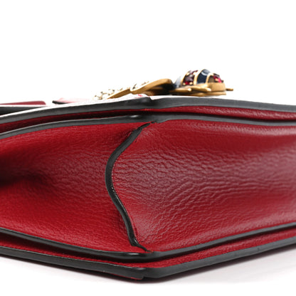 Gucci GG Supreme Monogram Small Queen Margaret Top Handle Bag Red 9 of 10