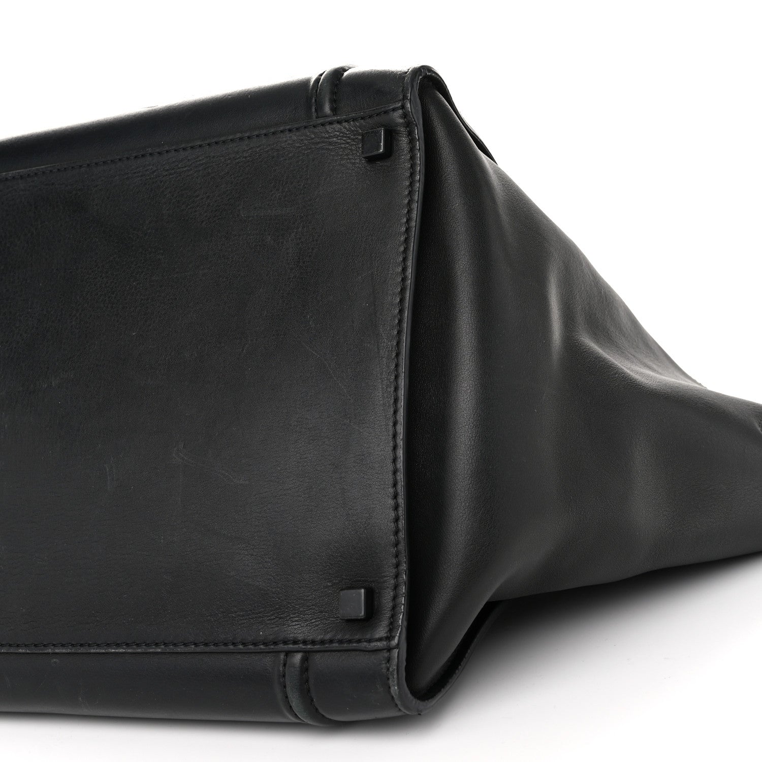 Celine Smooth Calfskin Medium Phantom Luggage Black 9 of 11