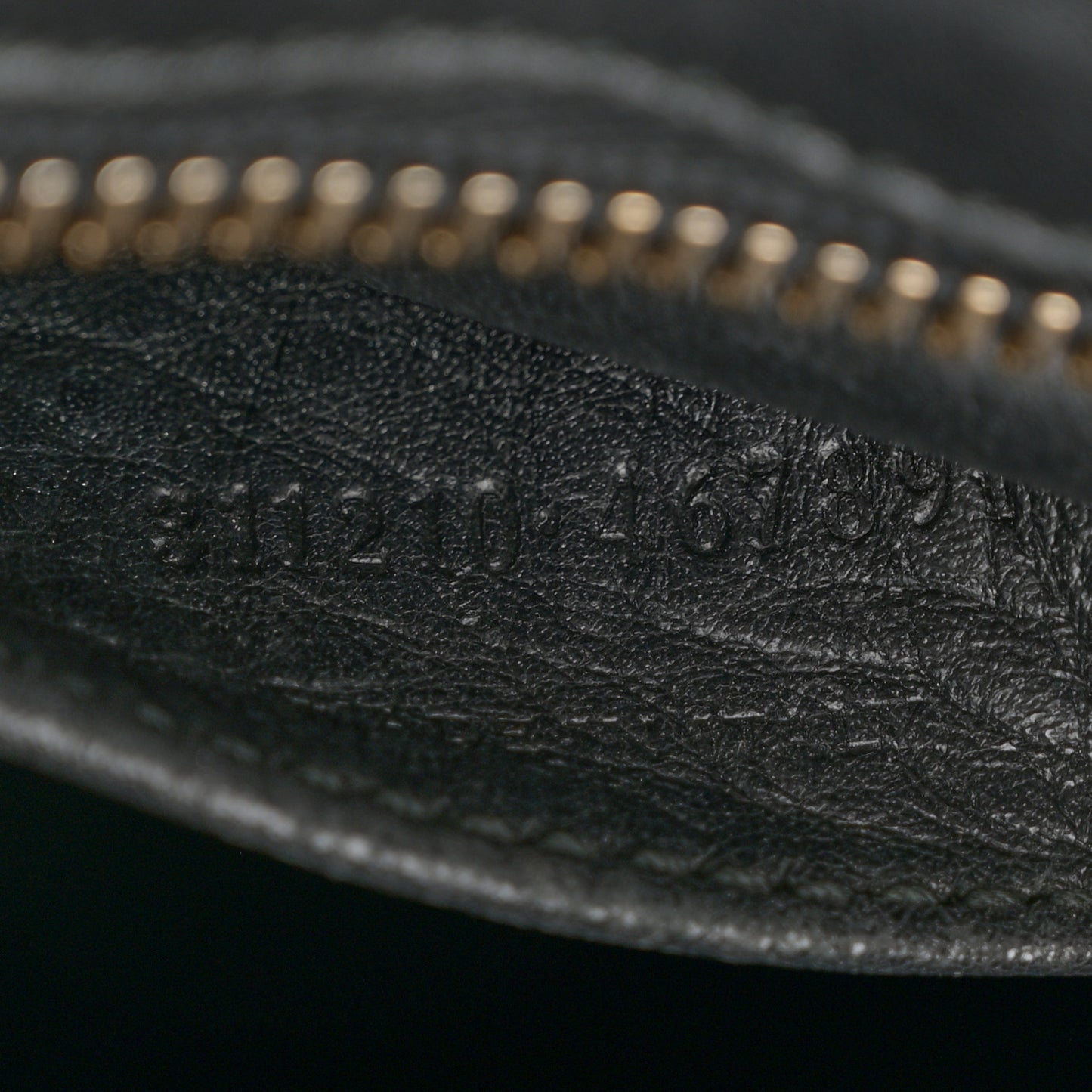 Calfskin Small Classic Y Cabas Black