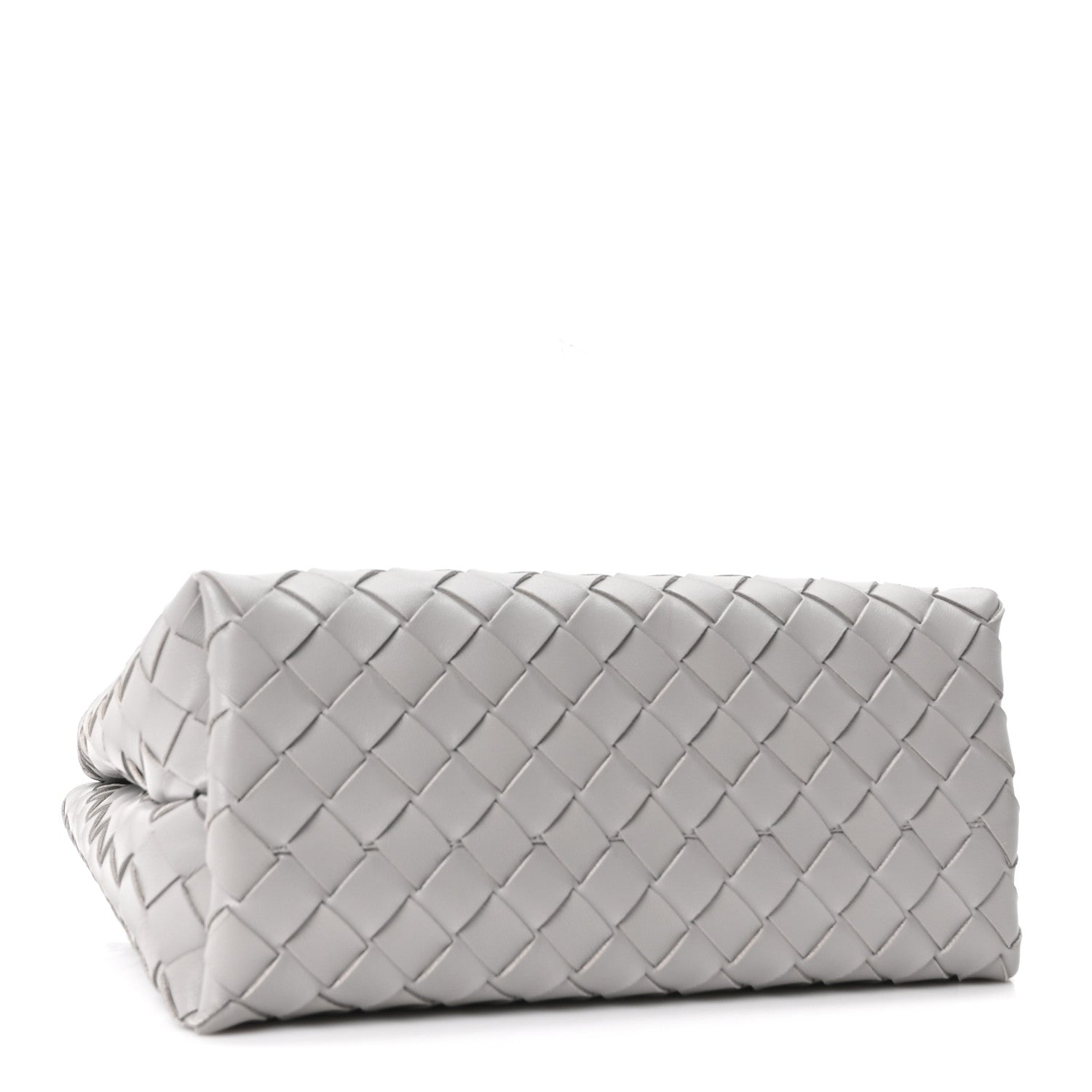 Bottega Veneta Nappa Intrecciato Small Andiamo Shoulder Bag Sterling 4 of 9