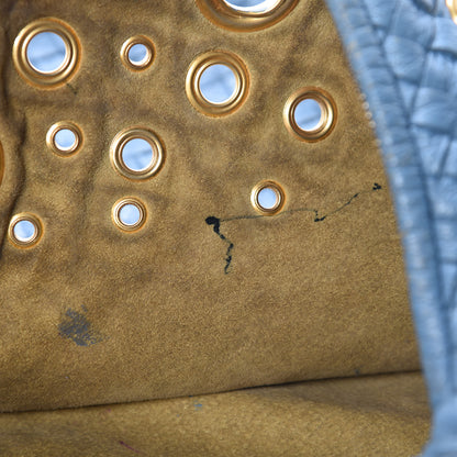 Bottega Veneta Nappa Intrecciato Grommet Large Veneta Hobo Blue 11 of 20