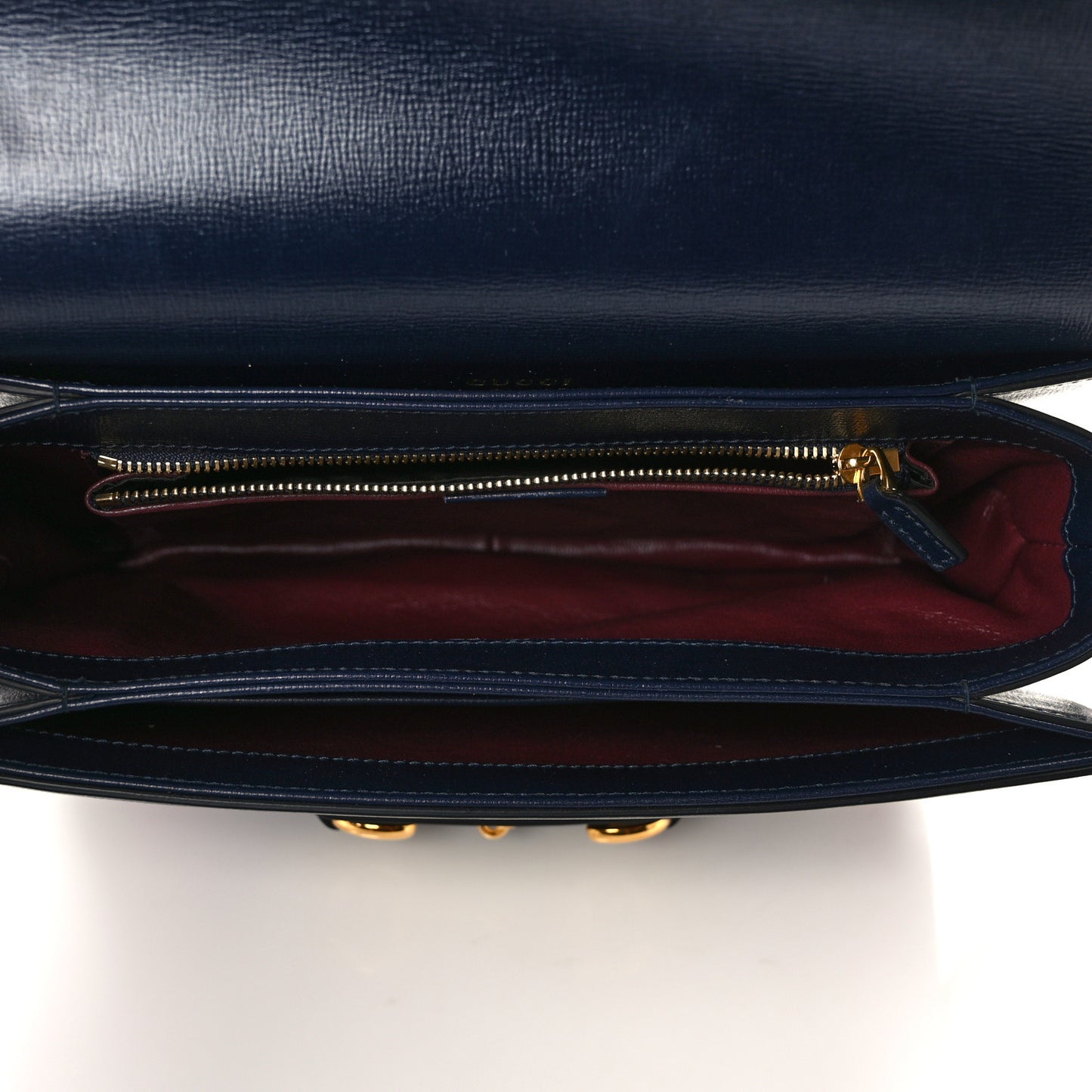 Velvet Azalea Calfskin Baiadera Stripe Horsebit 1955 Shoulder Bag Multicolor